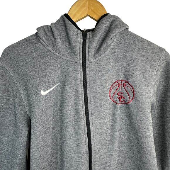 Nike South Carolina Gamecocks Hoodie SC Full Zip Jacket with Hood Men’s Large - Picture 1 of 8